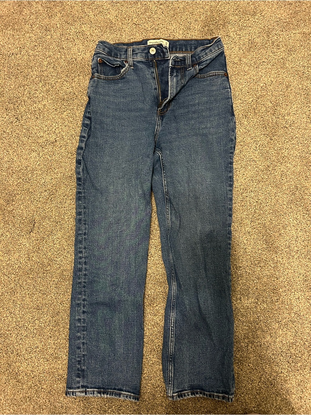 Abercrombie Ankle Straight Jeans
